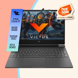 Notebook HP Victus Core i7 16GB 512GB RTX 5060