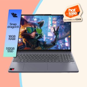 Notebook Lenovo Slim 3 Snapdragon X 16GB 512GB Touchscreen