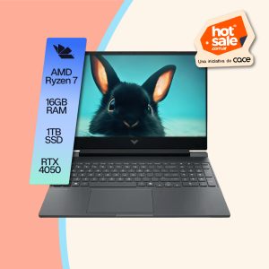 Notebook HP Victus Ryzen 7 16GB 1TB RTX 4050