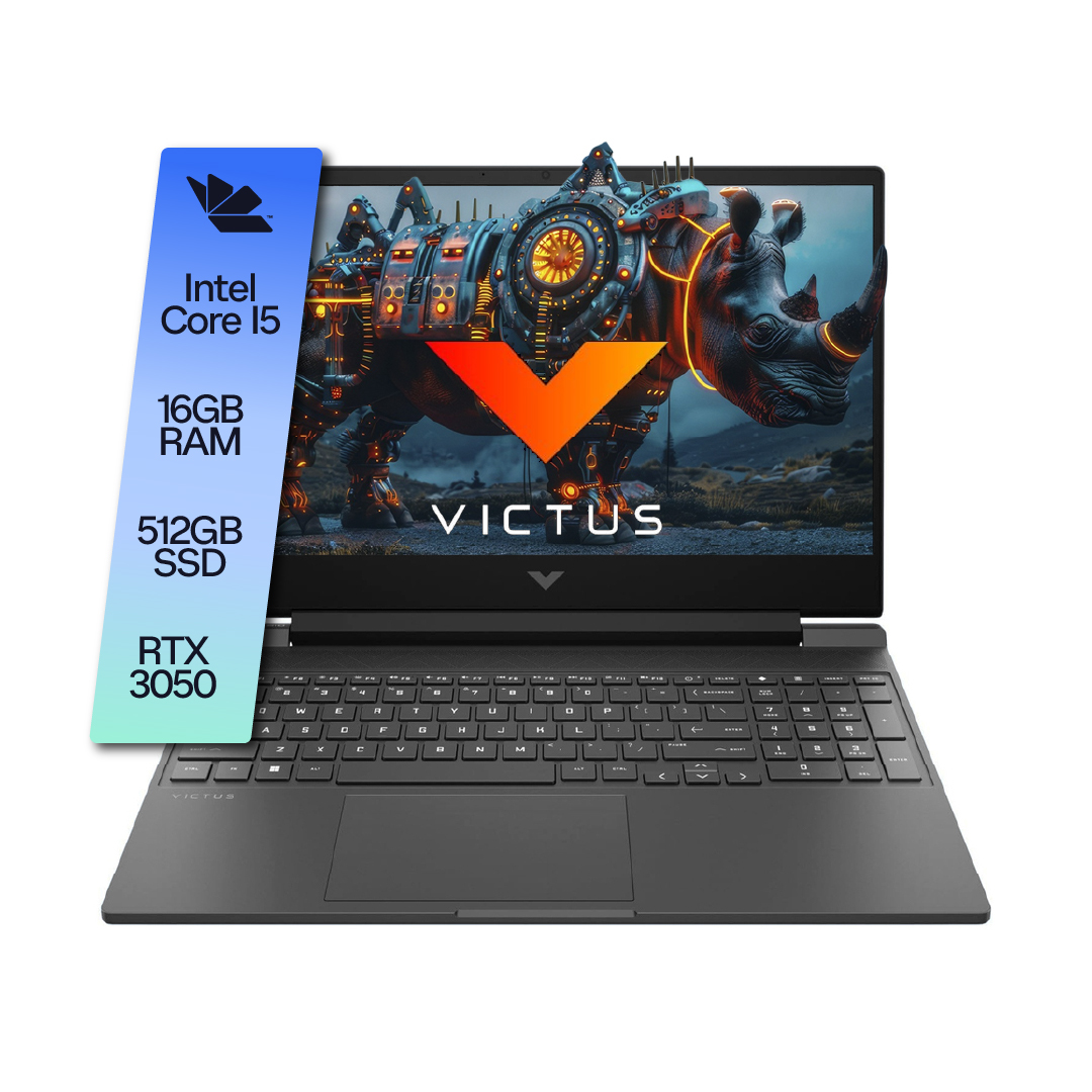 Notebook HP Victus Core i5 16GB 512GB SSD RTX 3050