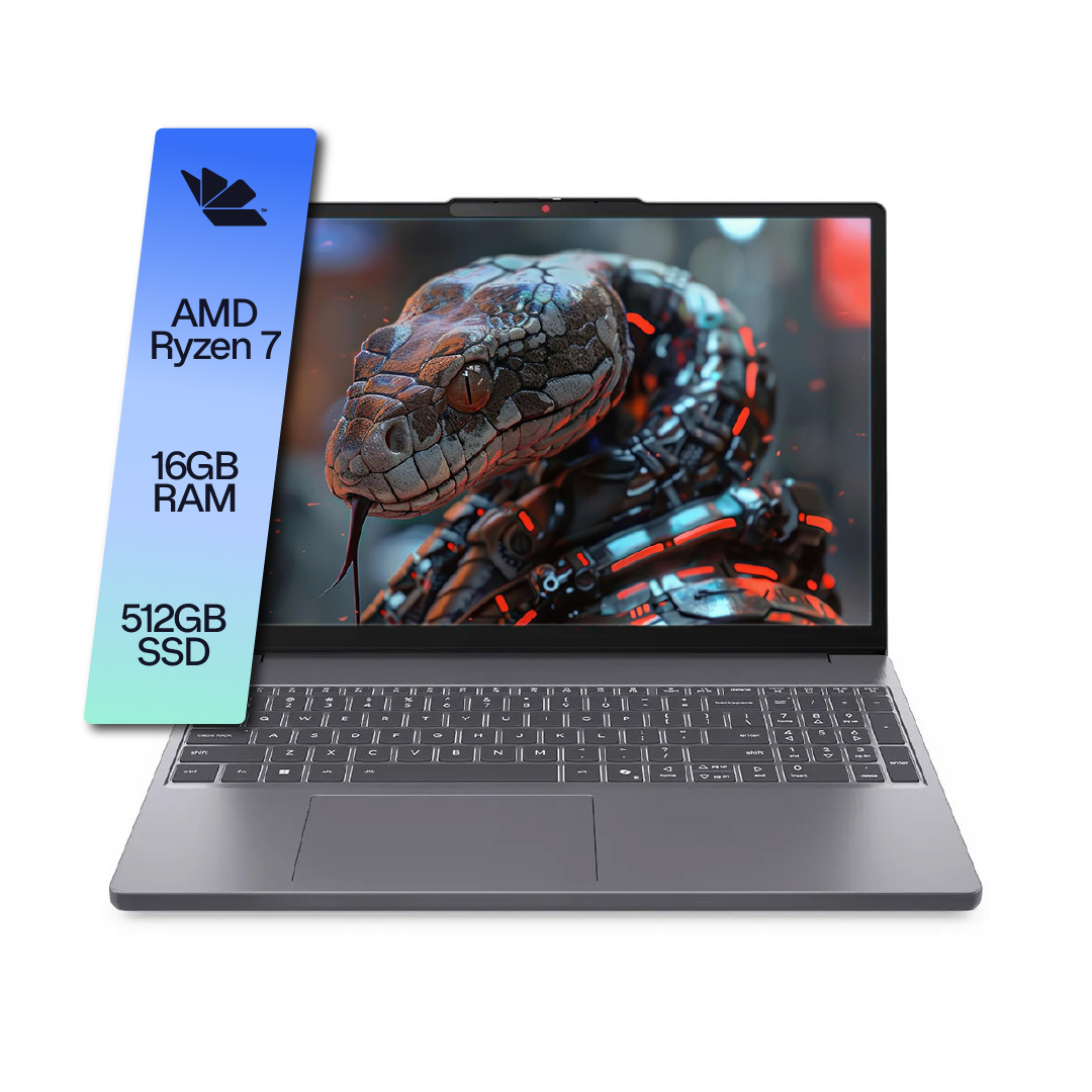 Notebook Lenovo Slim 3 Ryzen 7 16GB 512GB SSD
