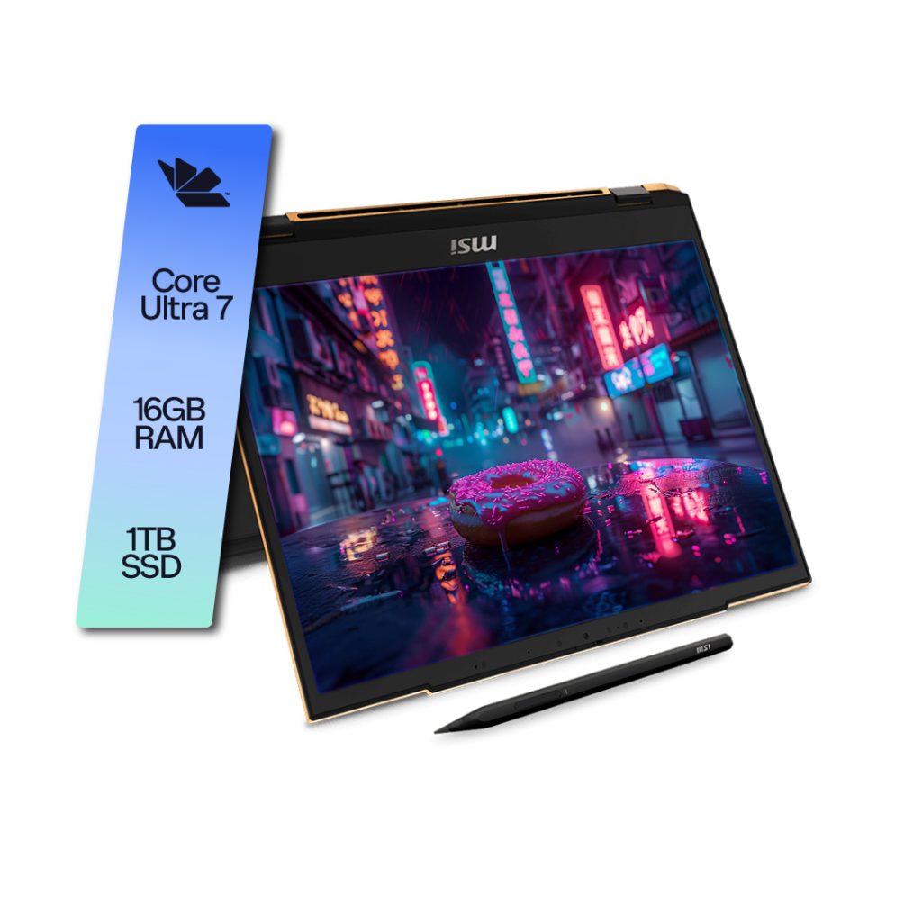 Notebook MSI Summit E13 Ultra 7 16GB 1TB SSD Touchscreen 2 in 1
