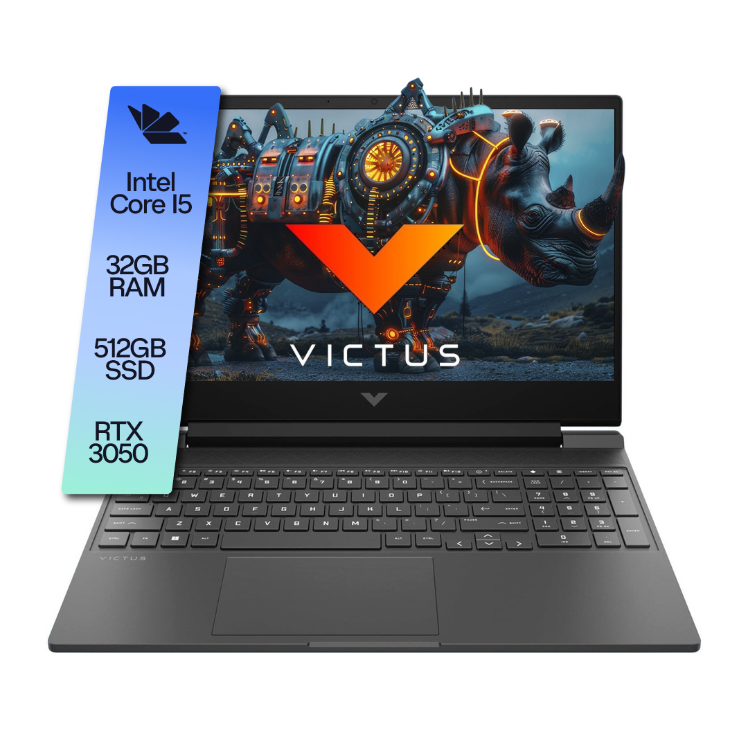 Notebook HP Victus Core i5 32GB 512GB SSD RTX 3050